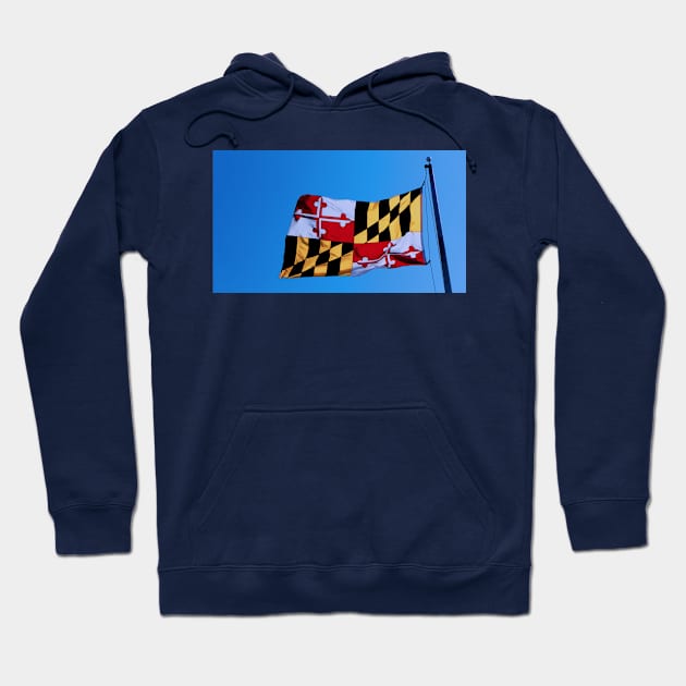 Maryland State Flag Hoodie by thadz